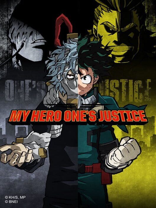 Copertina del videogioco My Hero: One’s Justice.
