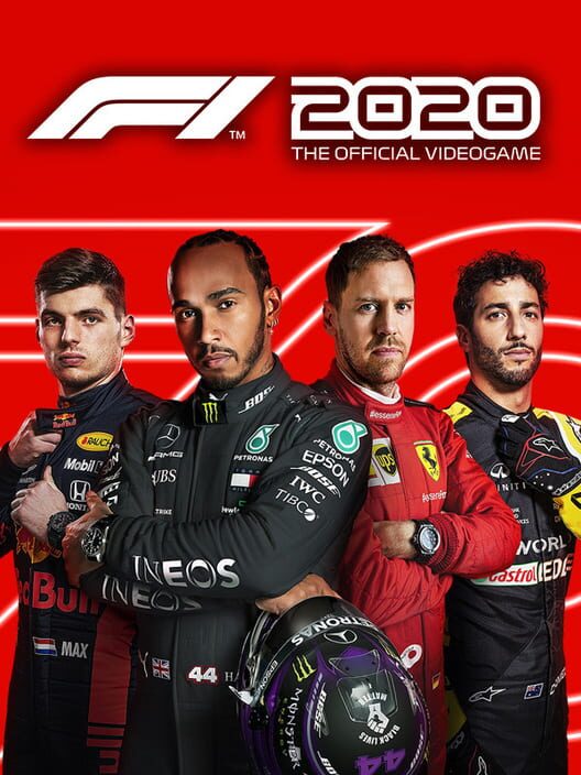 Copertina ufficiale del videogioco F1 2020.