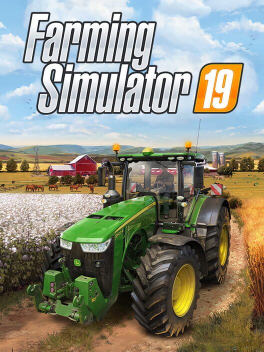 Copertina ufficiale del videogioco Farming Simulator 19