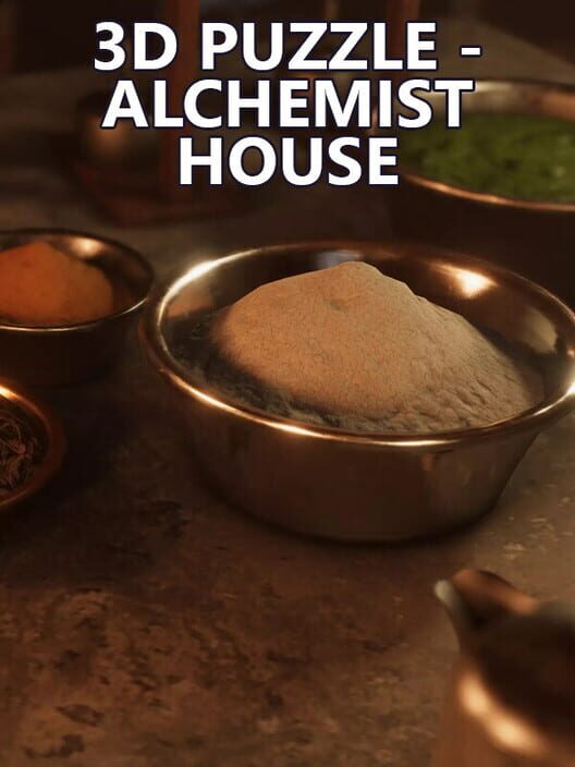 Copertina ufficiale del videogioco 3D PUZZLE – Alchemist House