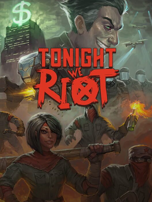 Copertina ufficiale del videogioco Tonight We Riot