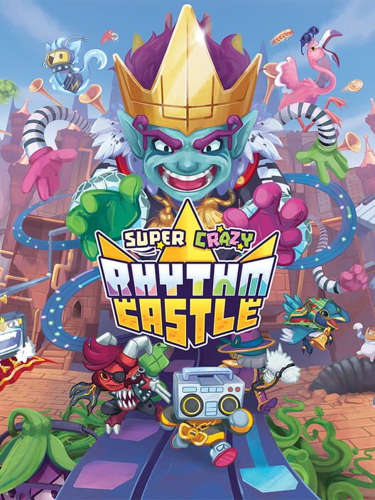 Copertina del videogioco Super Crazy Rhythm Castle
