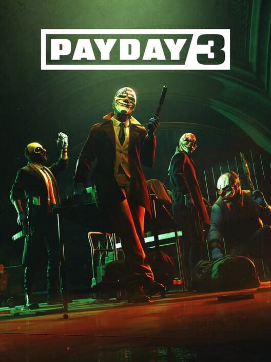 Copertina ufficiale del videogioco Payday 3.