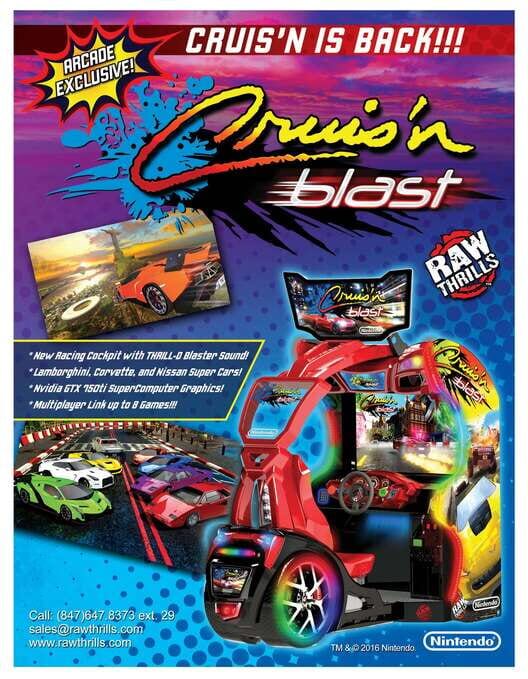 Copertina del videogioco Cruis'n Blast
