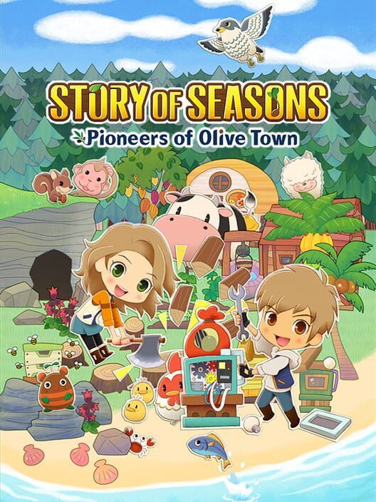 Copertina del videogioco Story of Seasons: Pioneers of Olive Town
