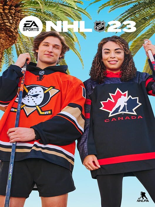 Immagine di copertina del videogioco NHL 23
