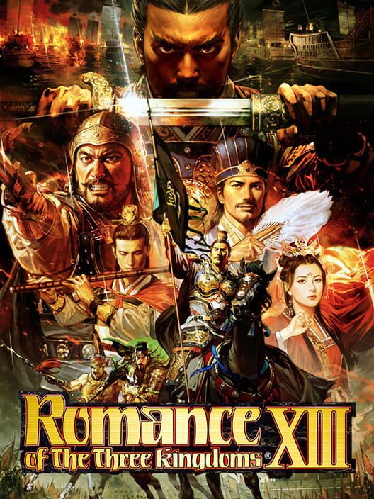 Copertina del videogioco Romance of the Three Kingdoms XIII.