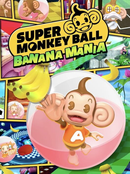 Copertina ufficiale del videogioco Super Monkey Ball: Banana Mania