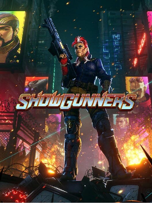 Copertina ufficiale del videogioco Showgunners.