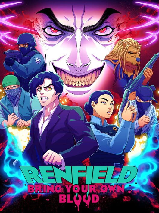 Copertina ufficiale del videogioco Renfield: Bring Your Own Blood.