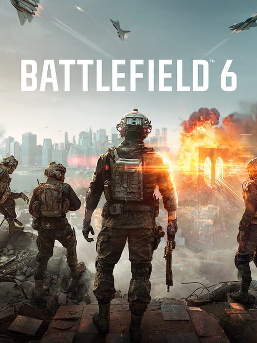 Immagine ufficiale di copertina del videogioco Battlefield 6.