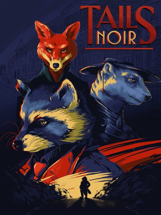 Copertina ufficiale del videogioco Tails Noir.