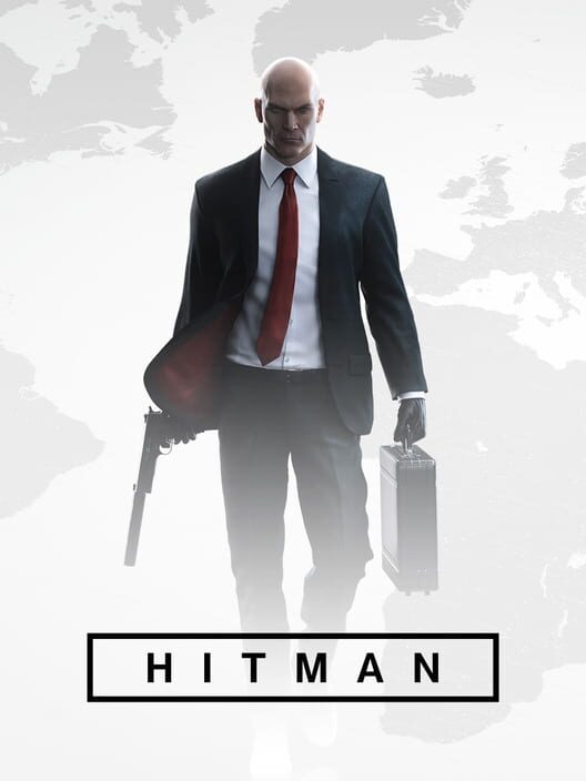 Copertina ufficiale del videogioco Hitman.