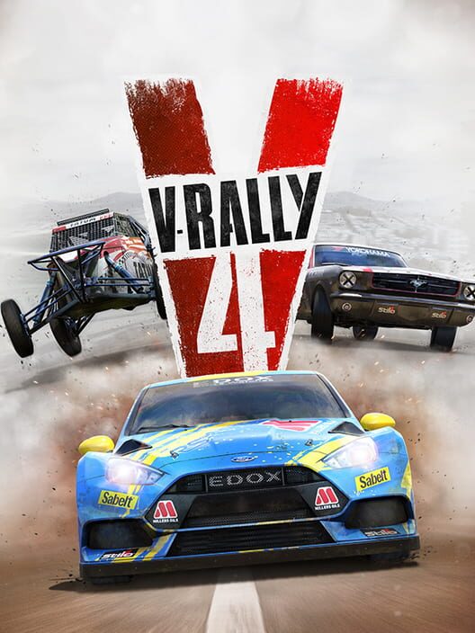Copertina del videogioco V-Rally 4
