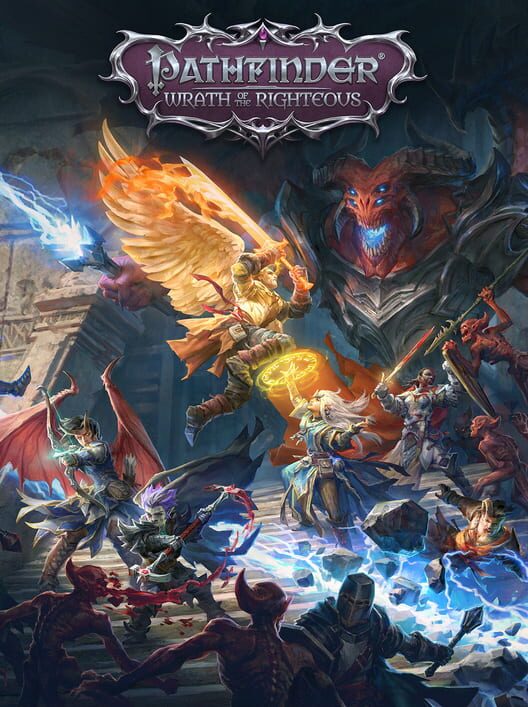 Copertina del videogioco Pathfinder: Wrath of the Righteous
