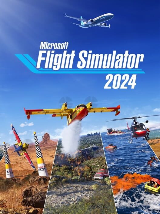 Copertina del videogioco Microsoft Flight Simulator 2024