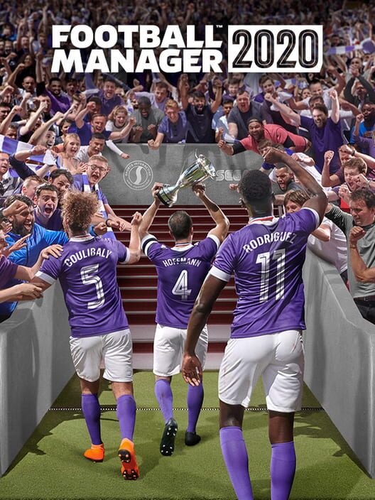 Copertina del videogioco Football Manager 2020