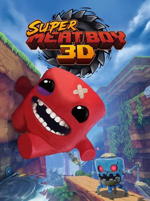 Copertina del videogioco Super Meat Boy 3D.