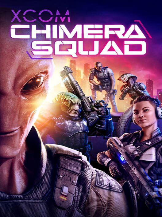 Copertina ufficiale del videogioco XCOM: Chimera Squad