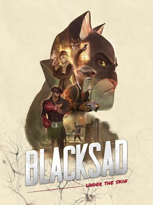 Copertina del videogioco Blacksad: Under The Skin