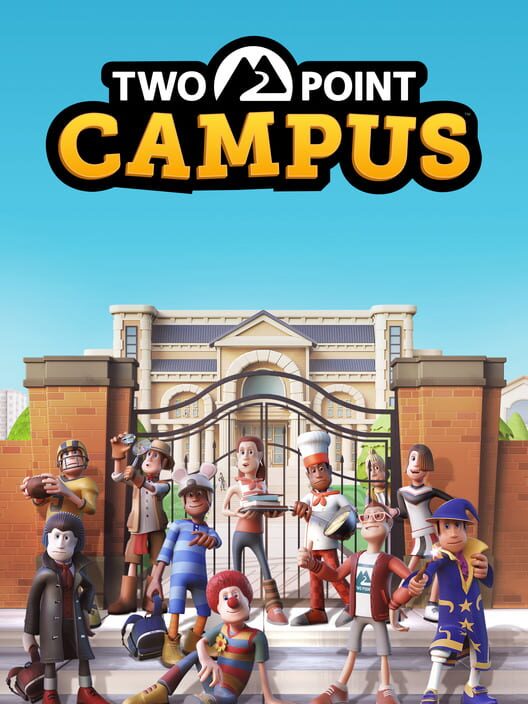 Copertina ufficiale del videogioco Two Point Campus