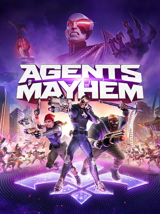 Copertina ufficiale del videogioco Agents of Mayhem
