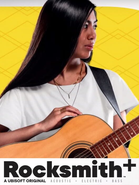 Copertina del videogioco Rocksmith+.