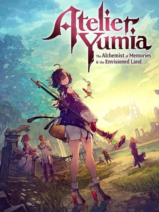 Copertina ufficiale del videogioco Atelier Yumia: The Alchemist of Memories & the Envisioned Land.