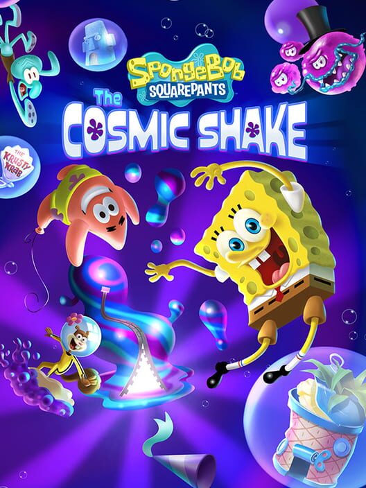 Immagine di copertina del videogioco SpongeBob SquarePants: The Cosmic Shake