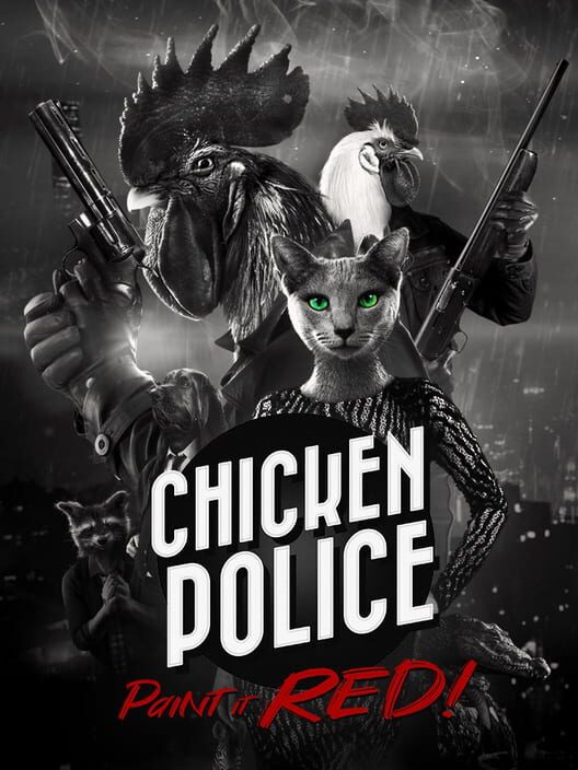Copertina ufficiale del videogioco Chicken Police: Paint It Red!
