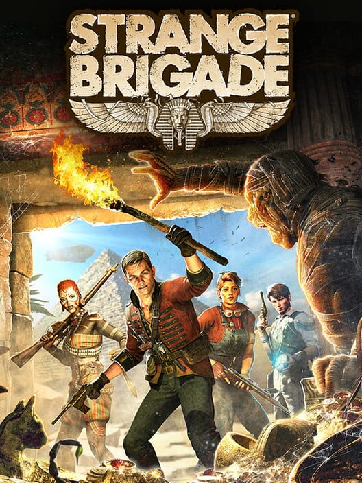 Copertina del videogioco Strange Brigade.