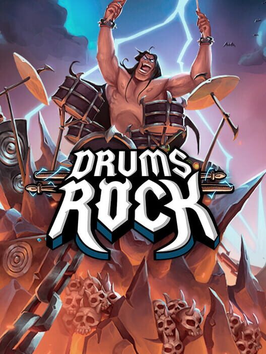 Copertina ufficiale del videogioco Drums Rock.