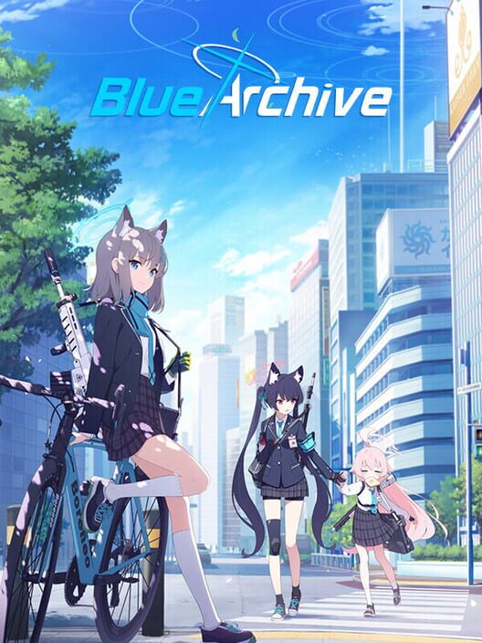 Copertina del videogioco Blue Archive
