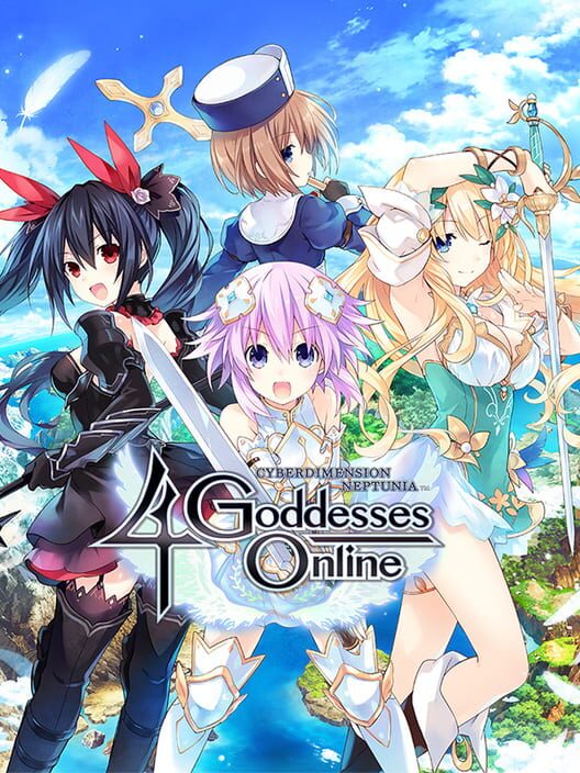 Copertina del videogioco Cyberdimension Neptunia: 4 Goddesses Online