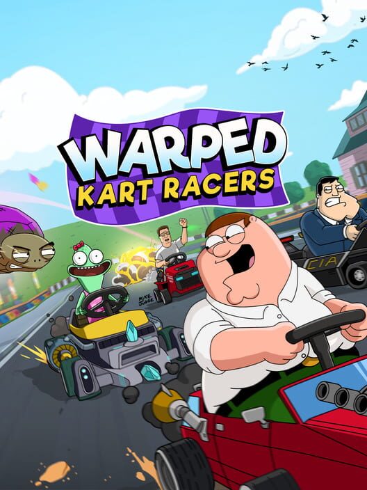 Copertina ufficiale del videogioco Warped Kart Racers