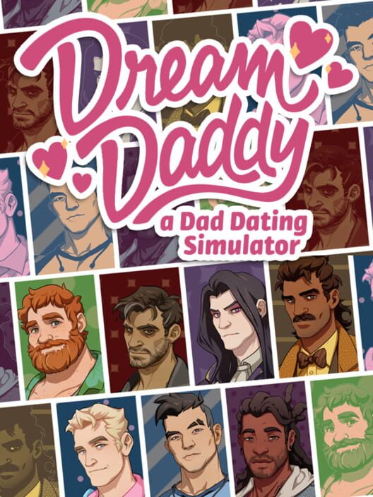 Copertina ufficiale del videogioco Dream Daddy: A Dad Dating Simulator.