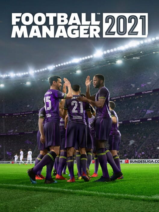 Copertina del videogioco Football Manager 2021