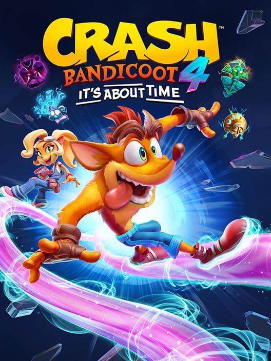 Copertina del videogioco Crash Bandicoot 4: It's About Time