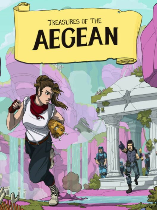Copertina ufficiale del videogioco Treasures of the Aegean