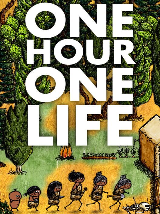 Immagine di copertina ufficiale del videogioco One Hour One Life.