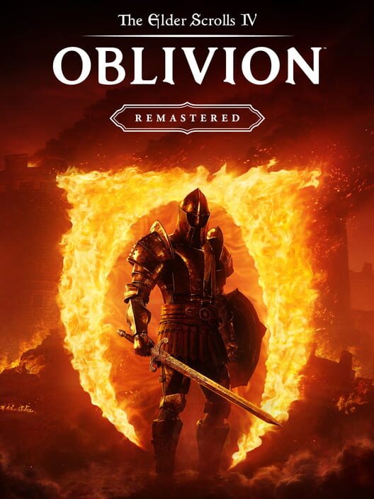 Copertina ufficiale del videogioco The Elder Scrolls IV: Oblivion Remastered