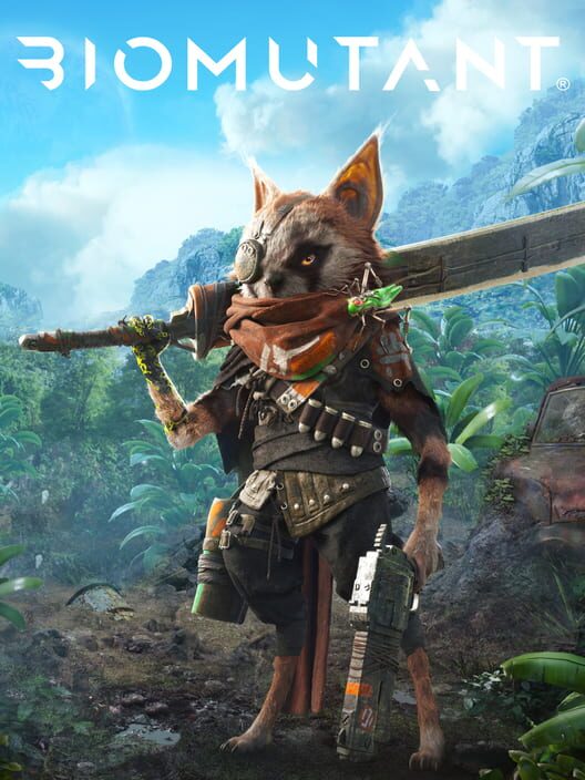 Copertina ufficiale del videogioco Biomutant.