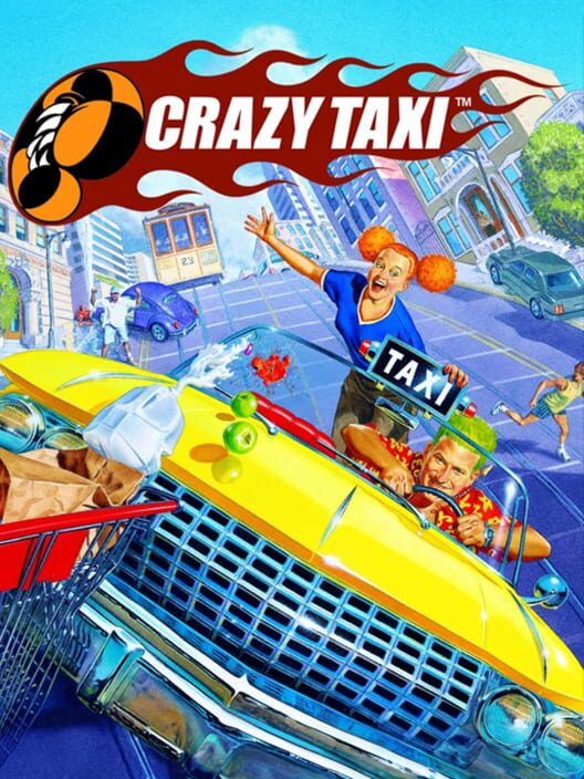 Copertina del videogioco Crazy Taxi
