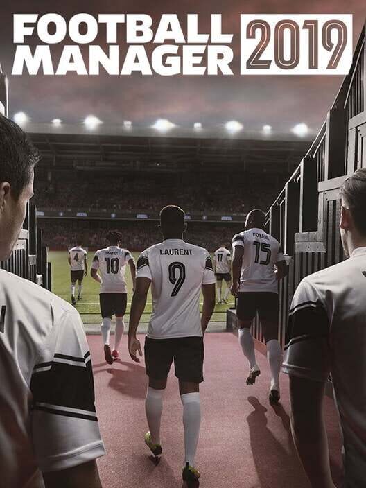 Copertina ufficiale del videogioco Football Manager 2019.