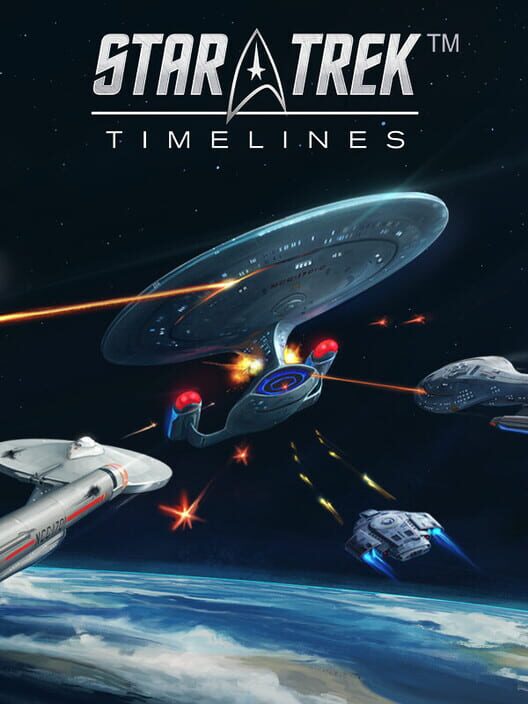Copertina del gioco Star Trek Timelines.