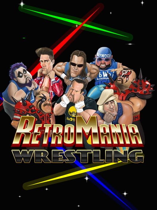 Copertina del videogioco RetroMania Wrestling