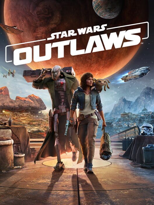 Copertina del videogioco Star Wars Outlaws