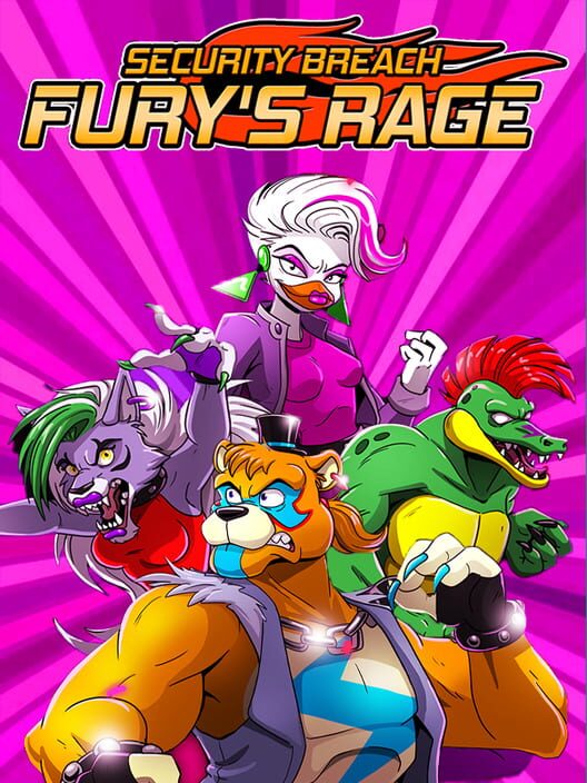Copertina ufficiale del videogioco Security Breach: Fury’s Rage.
