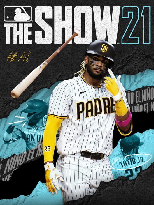 Copertina ufficiale del videogioco MLB: The Show 21.