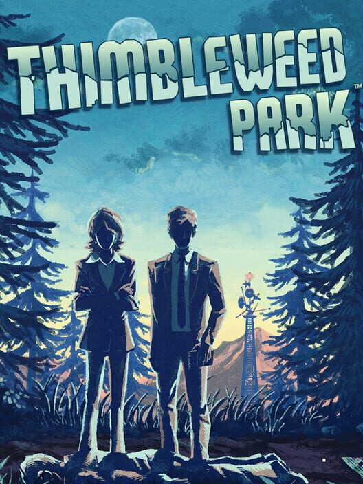 Copertina ufficiale del videogioco Thimbleweed Park.